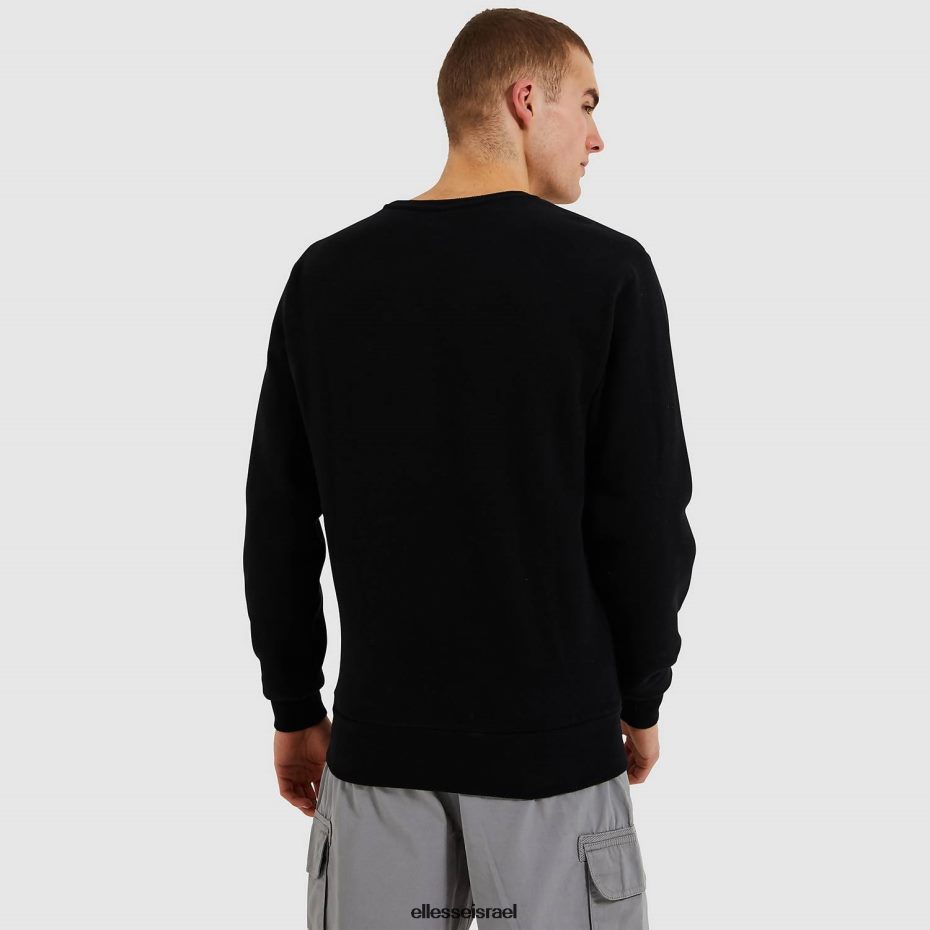 Ellesse הַלבָּשָׁה שָׁחוֹר גברים סווטשירט sl succiso 8T0ZPV292