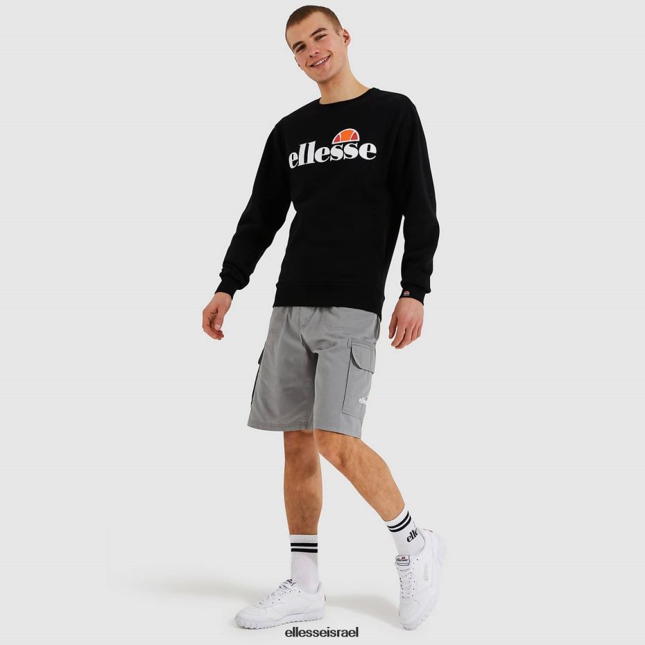 Ellesse הַלבָּשָׁה שָׁחוֹר גברים סווטשירט sl succiso 8T0ZPV292