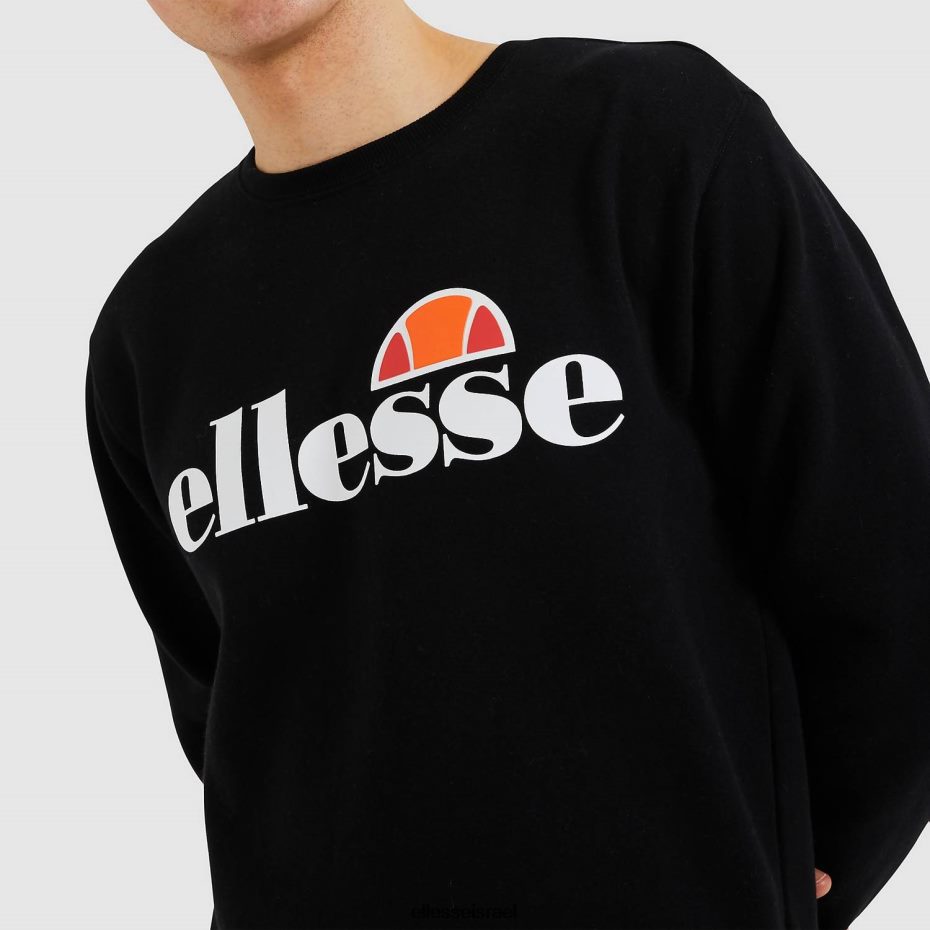 Ellesse הַלבָּשָׁה שָׁחוֹר גברים סווטשירט sl succiso 8T0ZPV292