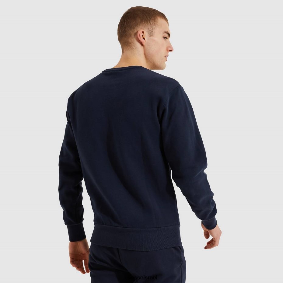 Ellesse הַלבָּשָׁה חיל הים גברים סווטשירט sl succiso 8T0ZPV294