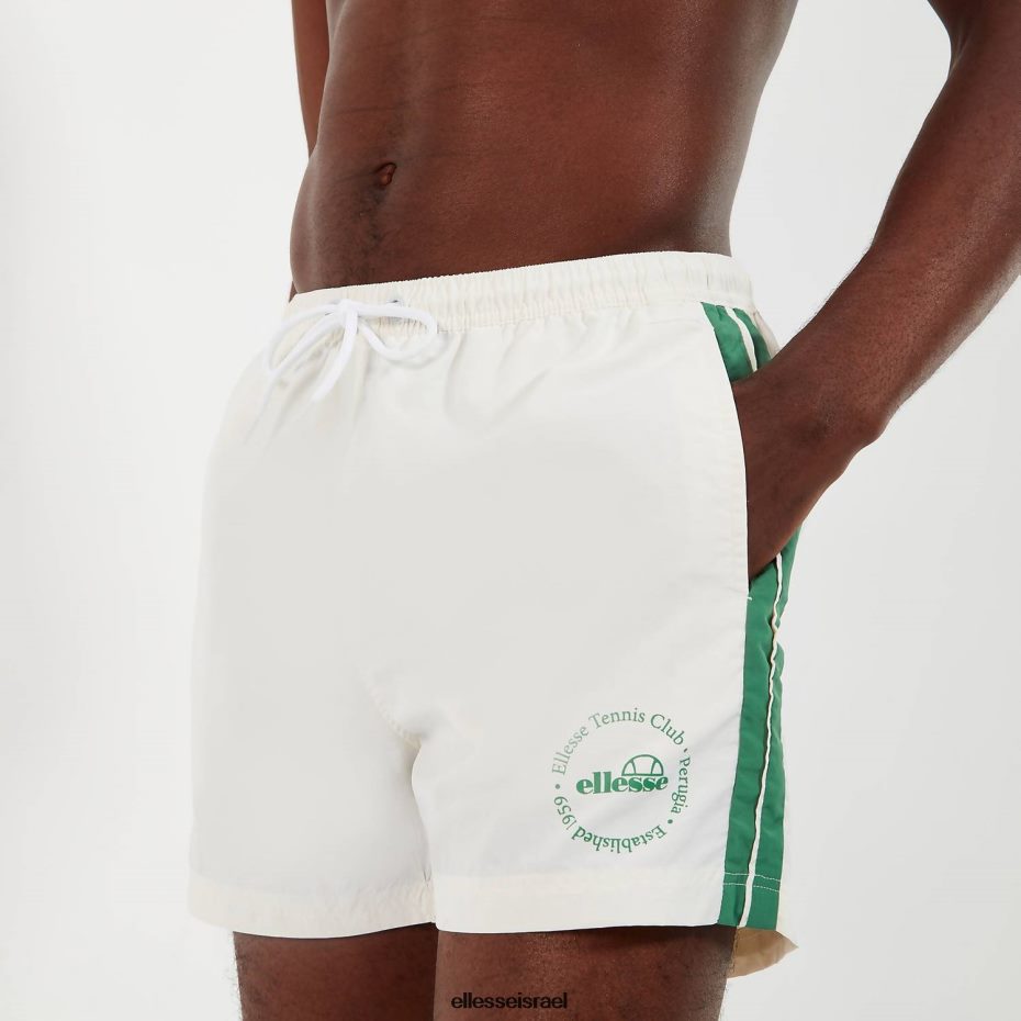 Ellesse הַלבָּשָׁה צבע קרם גברים tenios לשחות קצר 8T0ZPV432