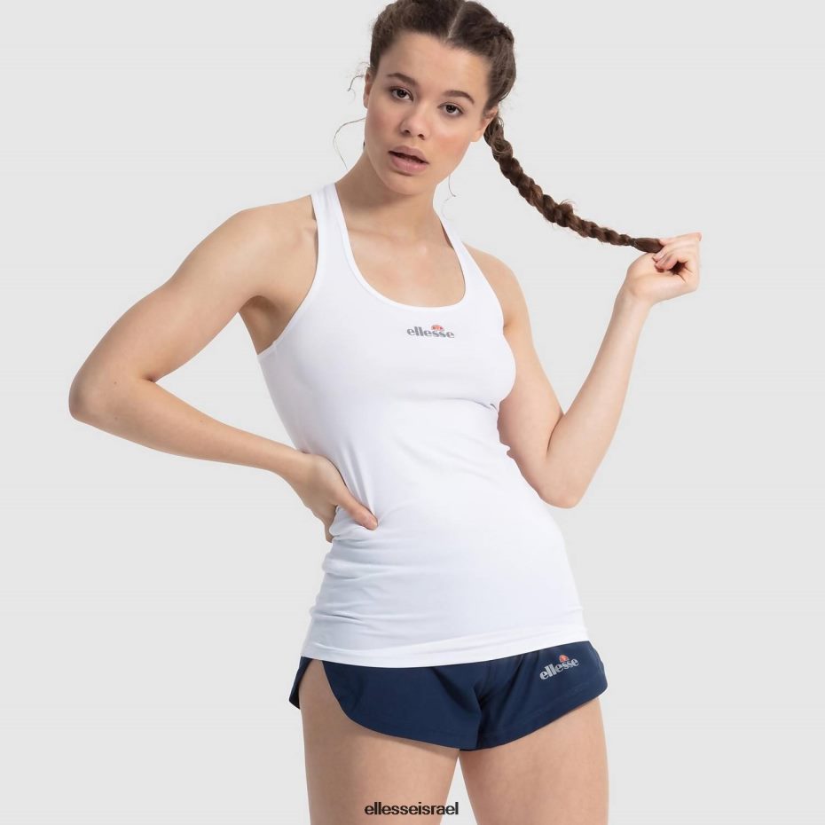 Ellesse הַלבָּשָׁה לבן נשים עליונית אפוד tivoli 8T0ZPV233