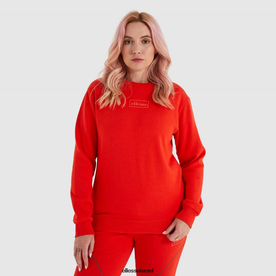 Ellesse הַלבָּשָׁה אָדוֹם נשים סווטשירט של verala 8T0ZPV169