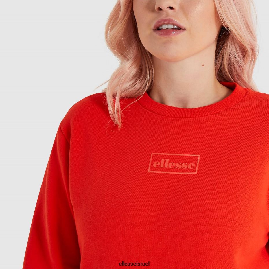 Ellesse הַלבָּשָׁה אָדוֹם נשים סווטשירט של verala 8T0ZPV169