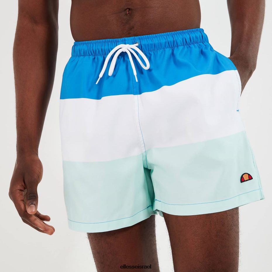 Ellesse הַלבָּשָׁה כחול/תכלת/אוף לבן גברים vespore לשחות קצר 8T0ZPV457