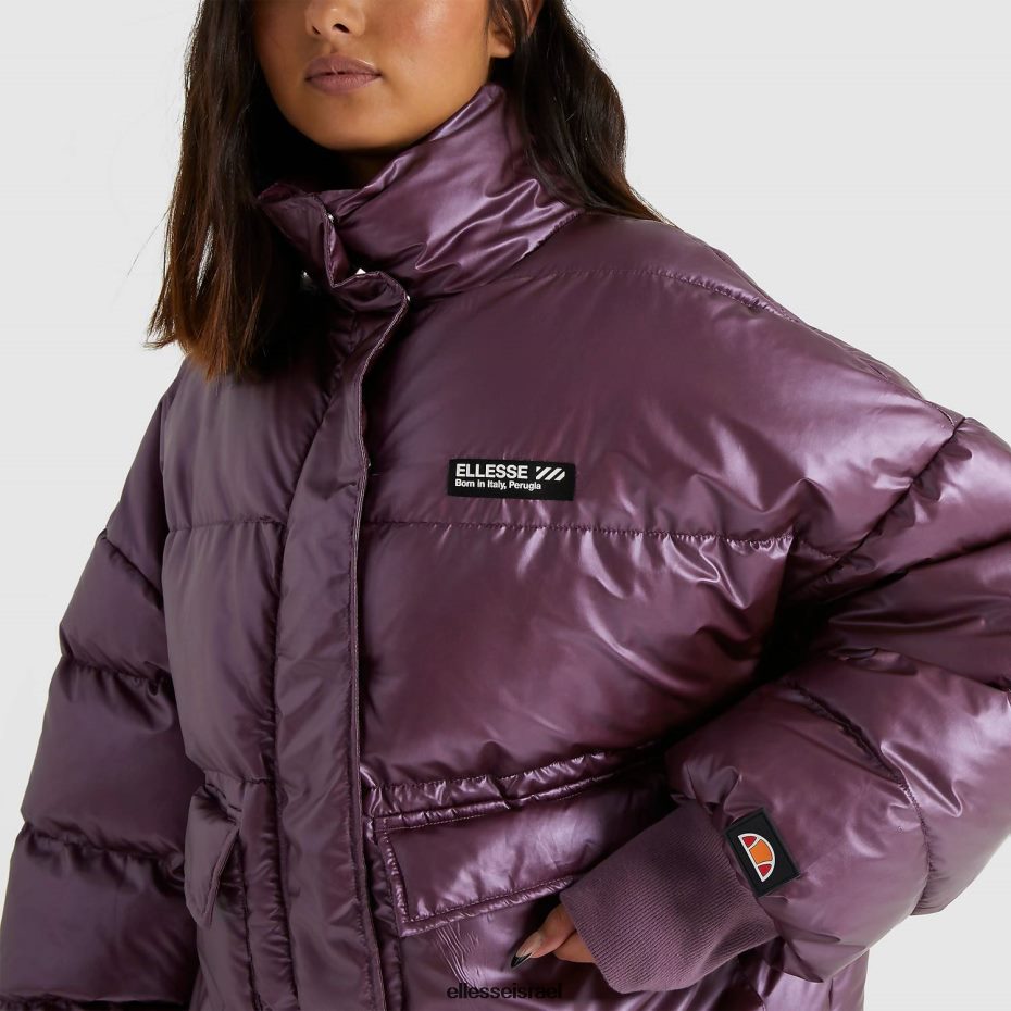 Ellesse הַלבָּשָׁה סגול כהה נשים מעיל vesuvio 8T0ZPV159