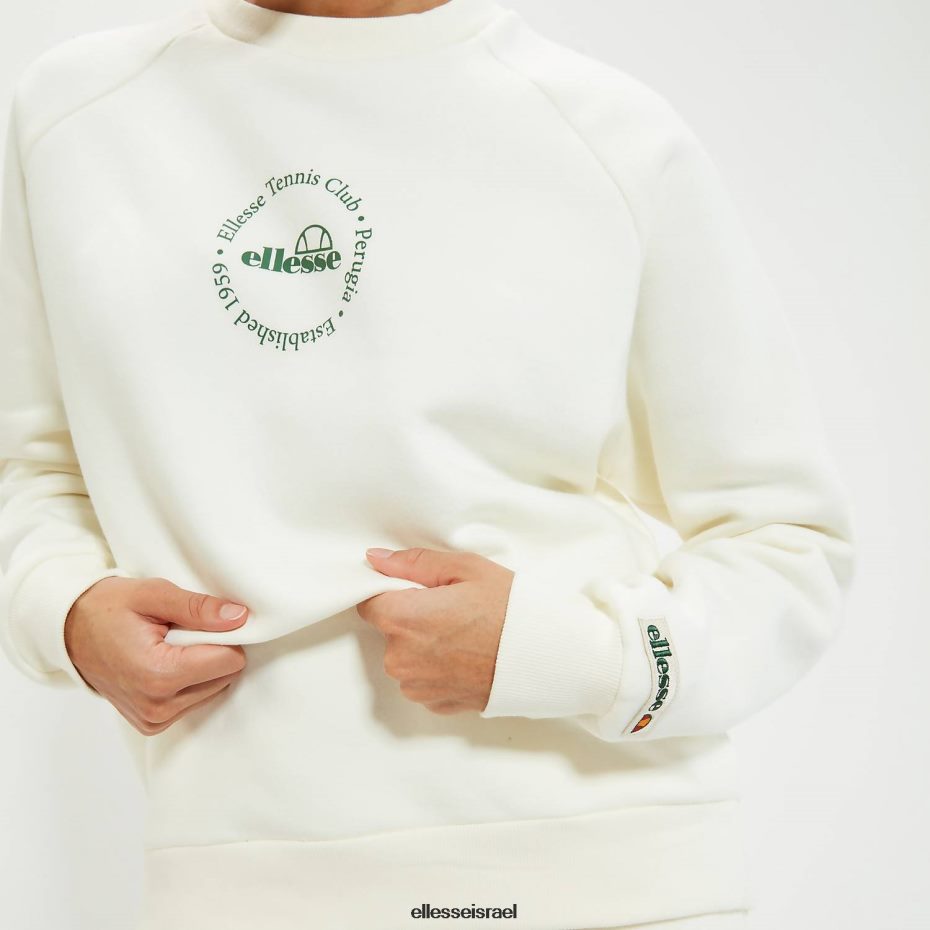 Ellesse הַלבָּשָׁה צבע קרם לִשְׁנֵי הַמִינִים סווטשירט voliero 8T0ZPV302